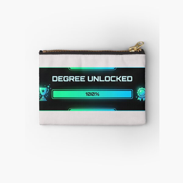 Item preview, Degree Unlocked 100% Funny Gamer Graduation Achievement  designed and sold by universe-hold ⭐⭐⭐⭐⭐.