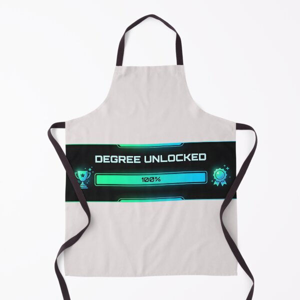 Item preview, Degree Unlocked 100% Funny Gamer Graduation Achievement designed and sold by universe-hold ⭐⭐⭐⭐⭐.
