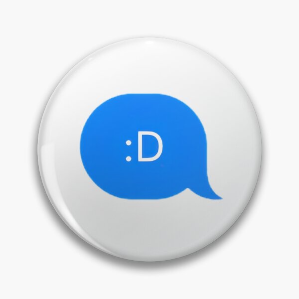 Item preview, ":D" Text Message designed and sold by PrettiPrintts.