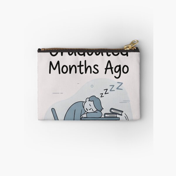 Item preview, Overtired Student Sleeping on Books Funny Graduation Exhaustion designed and sold by universe-hold ⭐⭐⭐⭐⭐.