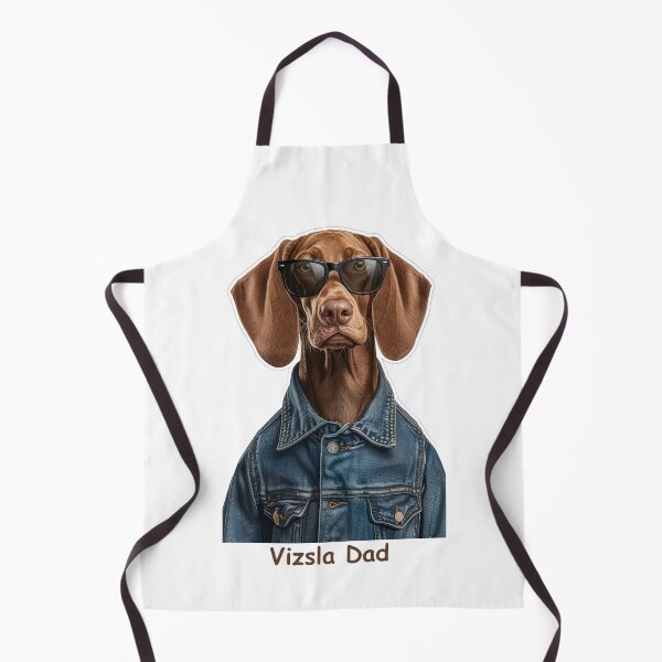 Item preview, Vizsla Dad Cool Dog Sunglasses Denim Jacket | Funny Vizsla Gift designed and sold by NUVYStudio.
