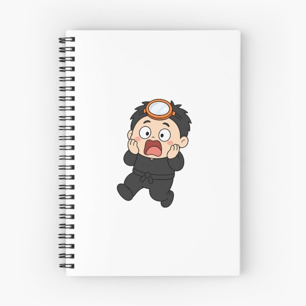 Item preview, KOREA HAENAM - Cute Chibi Character Shocked Scared Sticker designed and sold by KOREA-HAENAM.