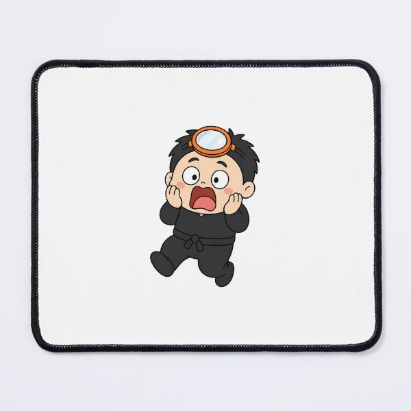 Item preview, KOREA HAENAM - Cute Chibi Character Shocked Scared Sticker designed and sold by KOREA-HAENAM.