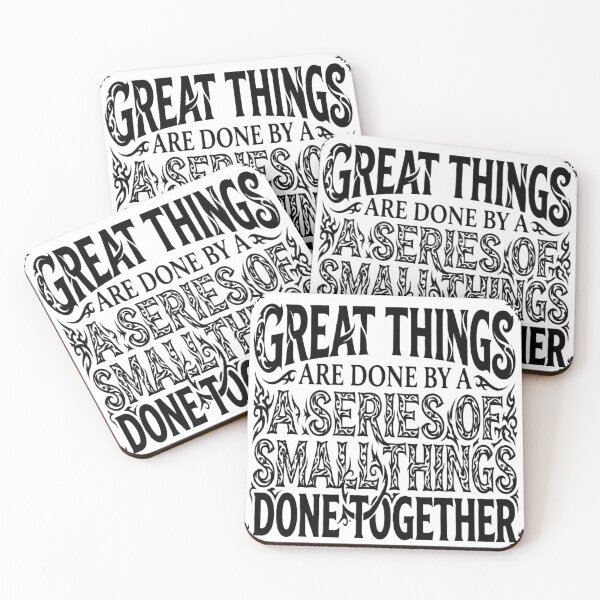 Item preview, Tribal Typography Quote: Great Things designed and sold by GG-Graphics.
