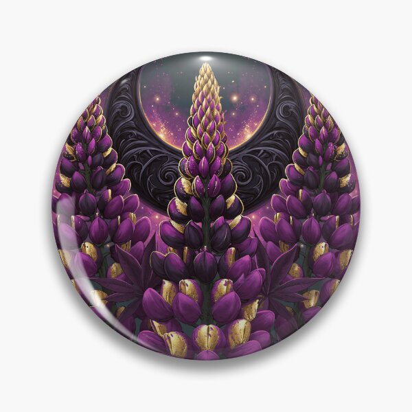 Item preview,  Lupine in Garden – Cottagecore Botanical Wildflower Aesthetic Tee designed and sold by Anastasiia Yurevych.