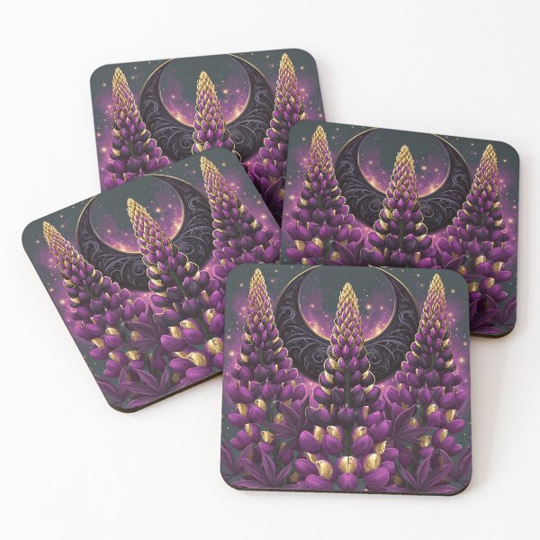 Item preview,  Lupine in Garden – Cottagecore Botanical Wildflower Aesthetic Tee designed and sold by Anastasiia Yurevych.