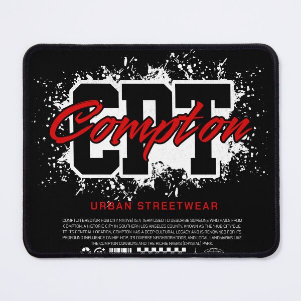 Item preview, CPT Compton California Streetwear Athletic Typography Design designed and sold by WestCoastLegacy.