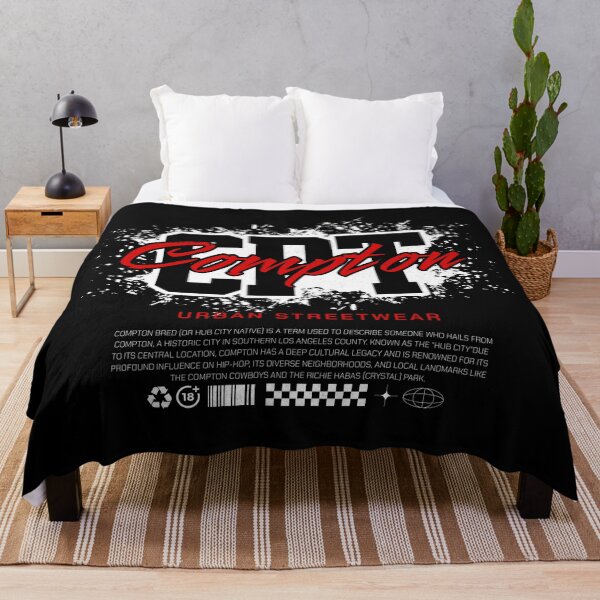 Item preview, CPT Compton California Streetwear Athletic Typography Design designed and sold by WestCoastLegacy.