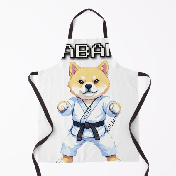 Item preview, Laban! Retro Pixel Art Karate Chow Chow designed and sold by Paws & Pixels by Waters Chie.