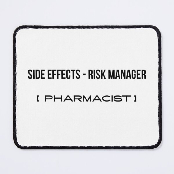 Item preview, Side Effects Risk Manager Pharmacist T-Shirt | Funny Pharmacy Tee designed and sold by OffScripted.