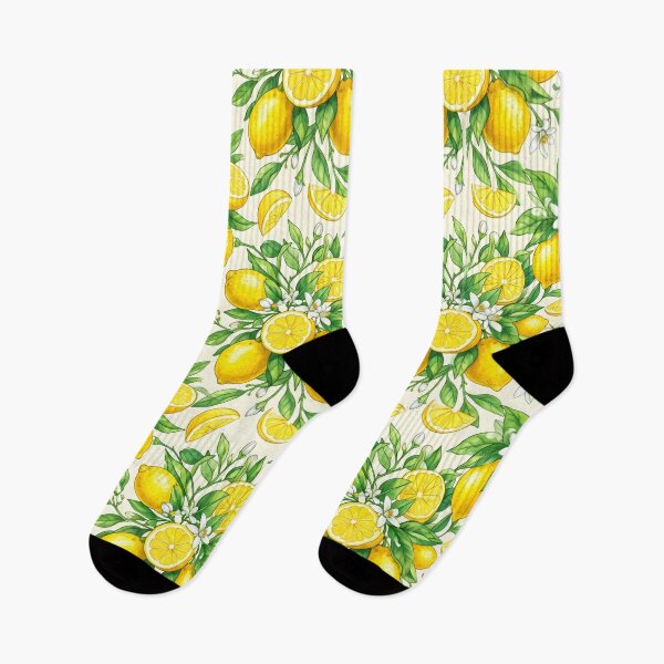 Item preview, Seamless Lemon Pattern Fruit Art Citrus Decor designed and sold by SplashTastic.