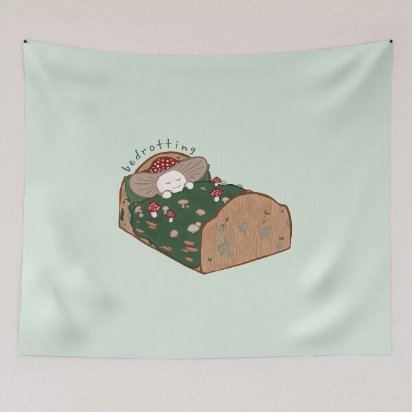 Item preview, Bedrotting Sleepy Mushroom designed and sold by rornelson.