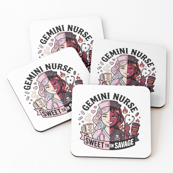 Item preview, Gemini Nurse – Sweet One Minute Savage The Next Funny Zodiac RN Mood Swing Gift designed and sold by Im-Ara.