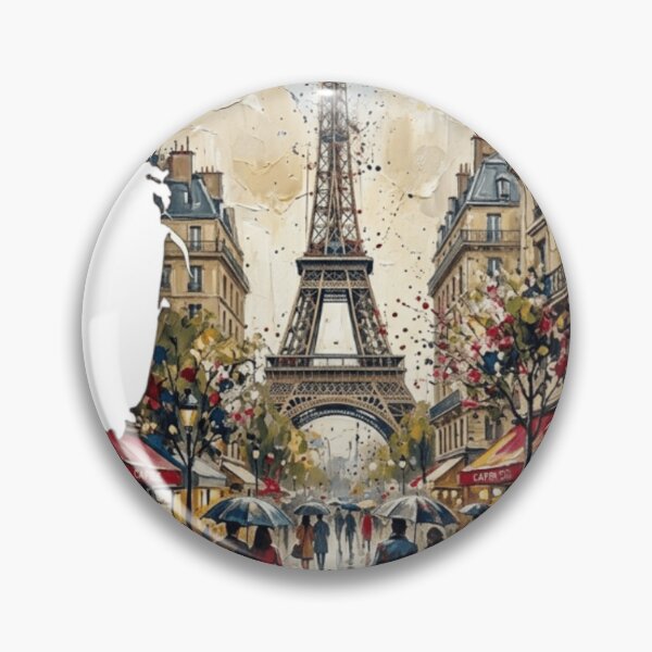 Item preview, Paris City Map Sticker designed and sold by Imaginarium of Chaos falcon88 .