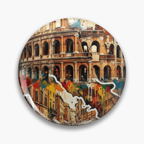 Item preview, Rome City Map Sticker Souvenir designed and sold by Imaginarium of Chaos falcon88 .