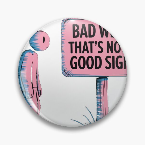 Item preview, Minimalist Risograph Stick Figure Signpost Art designed and sold by Bloomkept.