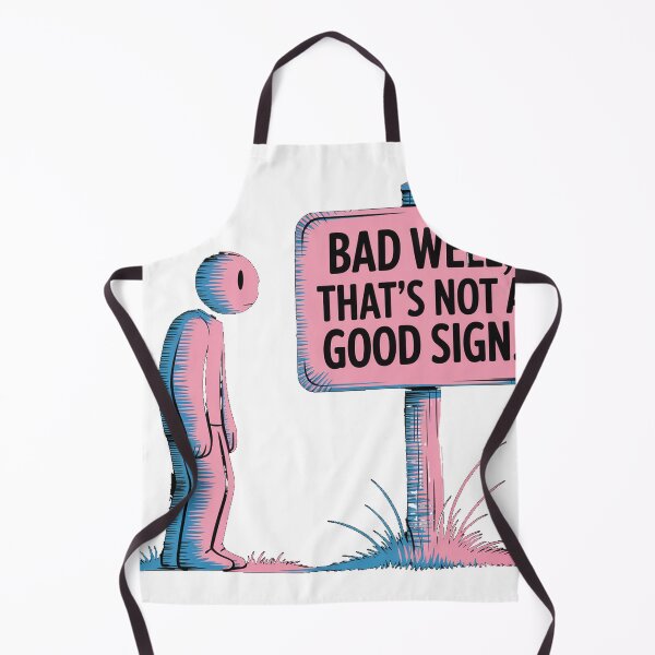 Item preview, Minimalist Risograph Stick Figure Signpost Art designed and sold by Bloomkept.