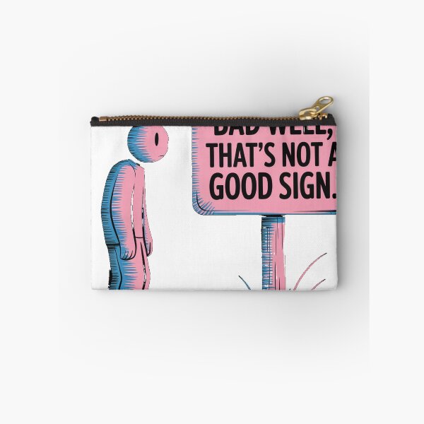 Item preview, Minimalist Risograph Stick Figure Signpost Art designed and sold by Bloomkept.