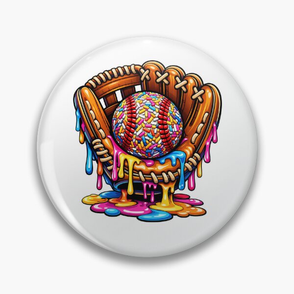 Item preview, Sprinkle Ball Baseball Glove Drip Shirt designed and sold by OlyvieArt.