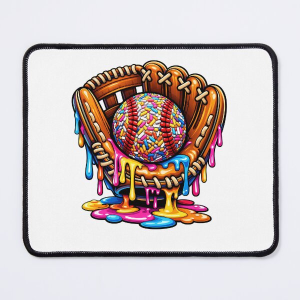 Item preview, Sprinkle Ball Baseball Glove Drip Shirt designed and sold by OlyvieArt.