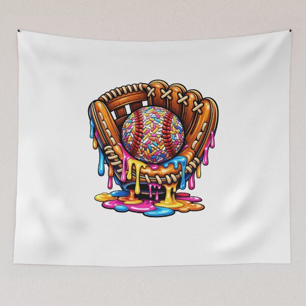 Item preview, Sprinkle Ball Baseball Glove Drip Shirt designed and sold by OlyvieArt.