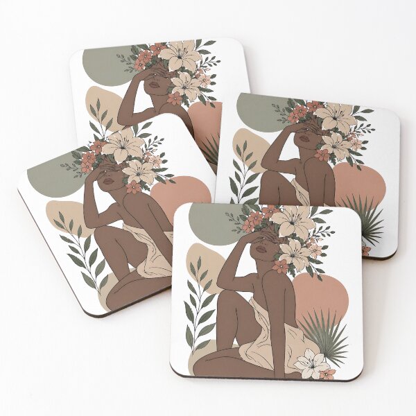 Item preview, Floral Serenity Muse  designed and sold by Jaideep Walia.