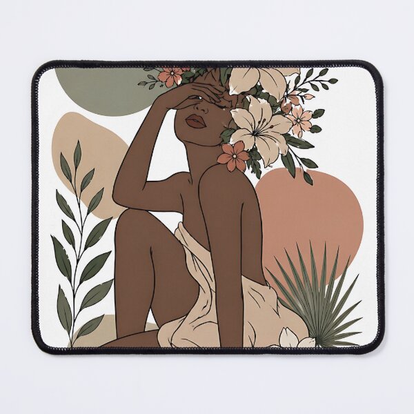 Item preview, Floral Serenity Muse  designed and sold by Jaideep Walia.