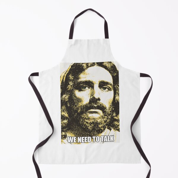 Item preview, We Need To Talk Jesus Sepia Vintage Filter designed and sold by Piotrek0001.