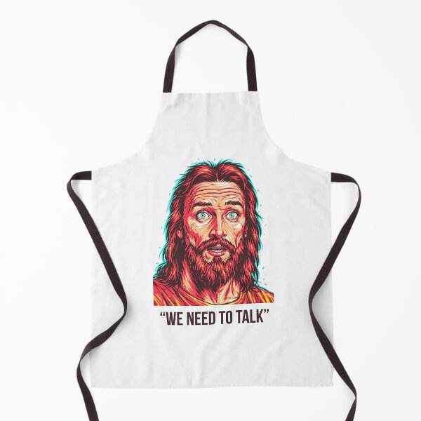 Item preview, We Need To Talk Jesus Red Filter Art designed and sold by Piotrek0001.