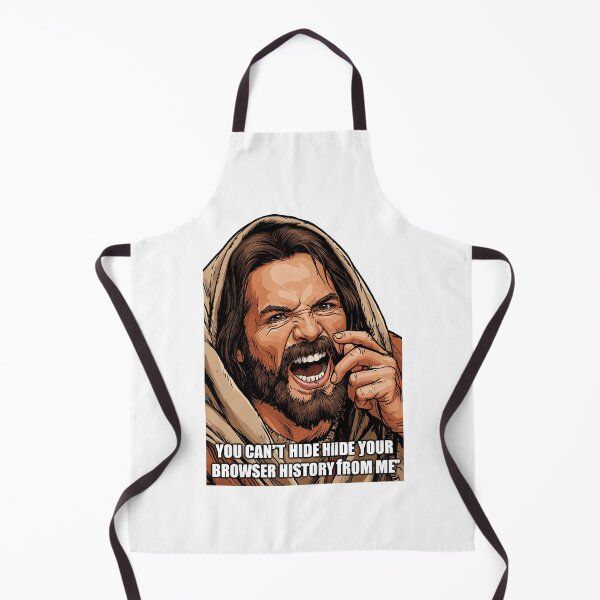 Item preview, Cant Hide Browser History Angry Jesus Pointing designed and sold by Piotrek0001.