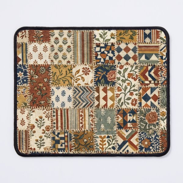 Item preview, Vintage Patchwork Fabric Rustic Pattern Bohemian Style designed and sold by SplashTastic.