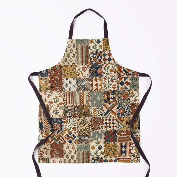 Item preview, Vintage Patchwork Fabric Rustic Pattern Bohemian Style designed and sold by SplashTastic.