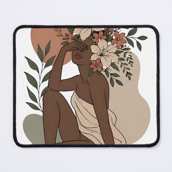 Item preview, Floral Serenity Muse  designed and sold by Jaideep Walia.