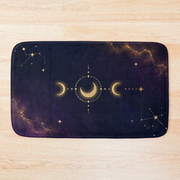 Item preview, Celestial Dreams – Gold Zodiac Constellation Art | Galaxy Soul Series | Midnight Blue Aesthetic designed and sold by Artkitokri.