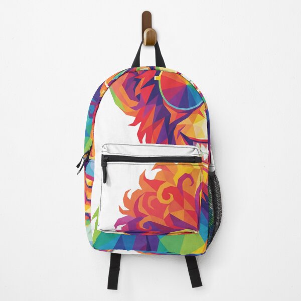Item preview, Cool Monkey With Coffee Colorful Geometric Pop Art Animal Design designed and sold by VineVibe16Studio.