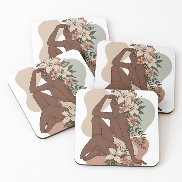 Item preview, Floral Serenity Muse  designed and sold by Jaideep Walia.
