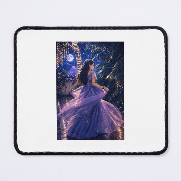 Artikelvorschau, Mondlichtfee in lila Kleid entworfen und verkauft von CraftyBloom14.