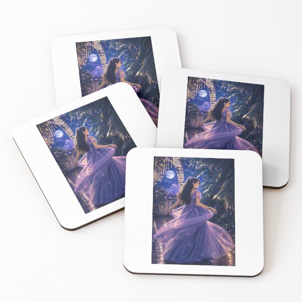 Item preview, Moonlight fairy in Purple Drees designed and sold by CraftyBloom14.
