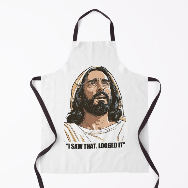 Item preview, I Saw That Logged It Jesus with Halo designed and sold by Piotrek0001.