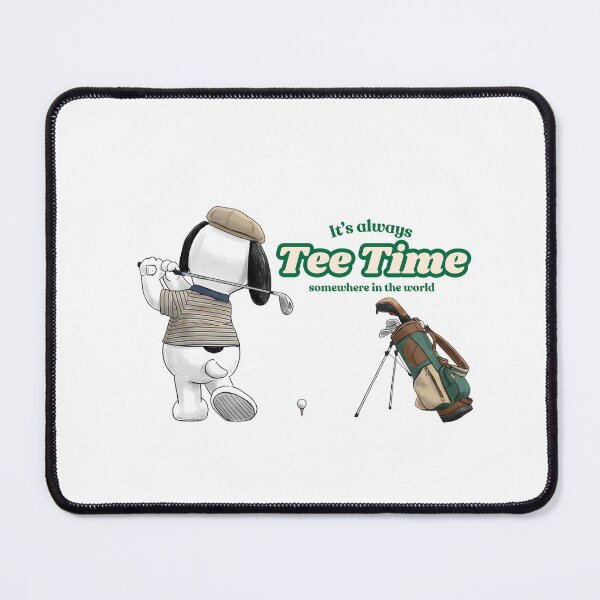 Item preview, Always Tee Time Somewhere Golf designed and sold by heyhuecreatives.