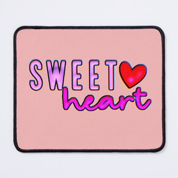 Item preview, Sweet Heart Sweet Heart Y2K Glitch Lettering designed and sold by AstronautMerch.
