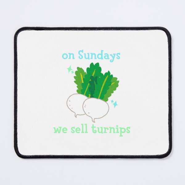 Item preview, On Sundays We Sell Turnips Cozy Gamer designed and sold by heyhuecreatives.
