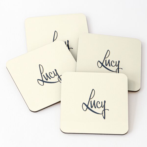 Item preview, Copy of LUCY personalized type design designed and sold by CharlottePlaceArt.