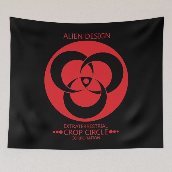 Item preview, Extraterrestrial Crop Circle Corporation Alien Design 119 designed and sold by MagicEyesOnly.