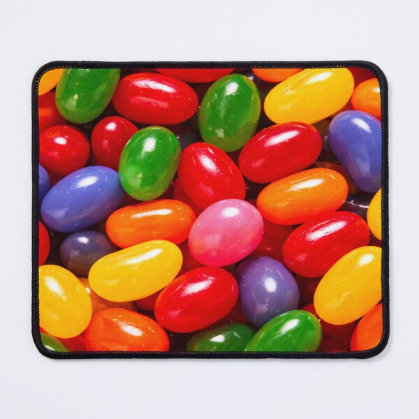 Item preview, Colorful Jelly Beans Candy Pattern – Bright Sweet Treat Pop Art Print designed and sold by Kaleidoscope Print.