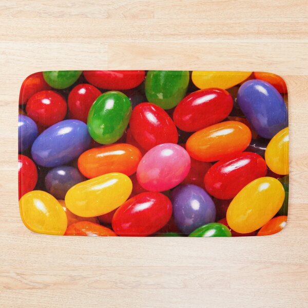 Item preview, Colorful Jelly Beans Candy Pattern – Bright Sweet Treat Pop Art Print designed and sold by Kaleidoscope Print.
