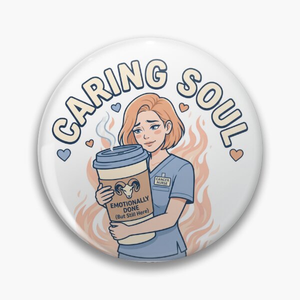 Item preview, Cancer Nurse – Caring Soul But Emotionally Done Funny Zodiac Nurse Quote Gift designed and sold by Im-Ara.