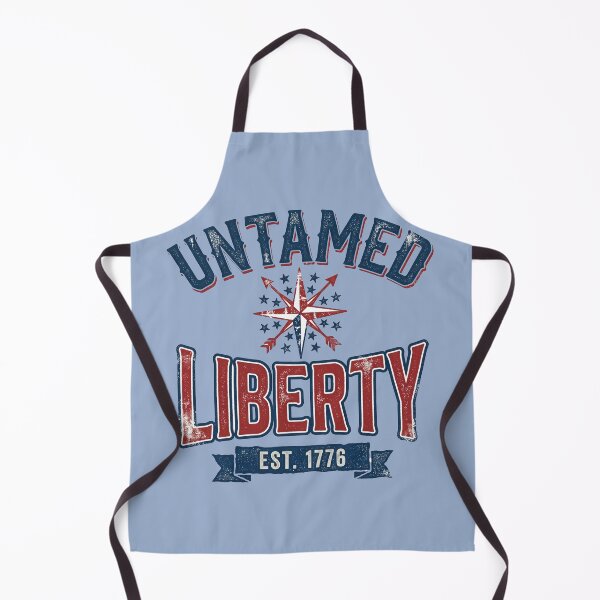 Item preview, Untamed Liberty Vintage 1776 Patriotic Tee USA 250th Anniversary Sestercentennial Frontier Graphic designed and sold by Cozy-Old-Pub.