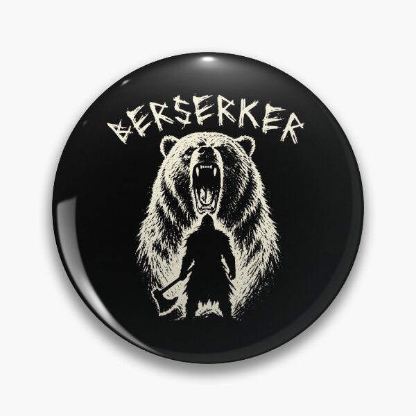 Item preview, Berserker Viking Bear Warrior designed and sold by MehMerchTees.