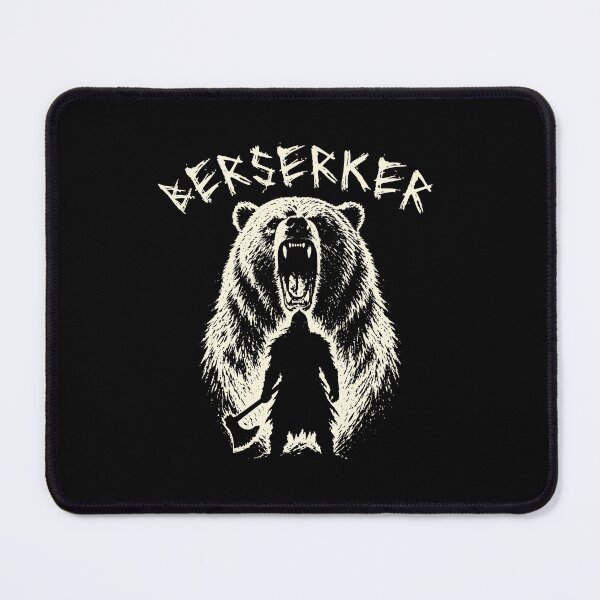 Item preview, Berserker Viking Bear Warrior designed and sold by MehMerchTees.